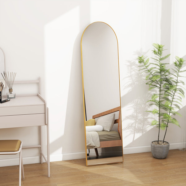 Ebern Designs Full Length Mirror Full Body Floor Mirror Standing ...